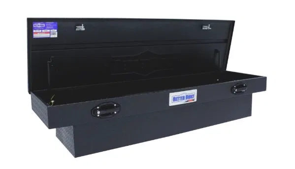 79211094 – BETTER BUILT Tool Box, Crossover Single Lid Pull Handle Diamond Tread Matte Black Aluminum 20 Inch Length ...